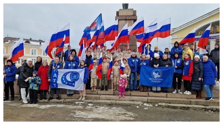 Волонтёры Победы приняли участие в праздничном концерте в честь Дня народного единства, который состоялся сегодня в Петрозаводске